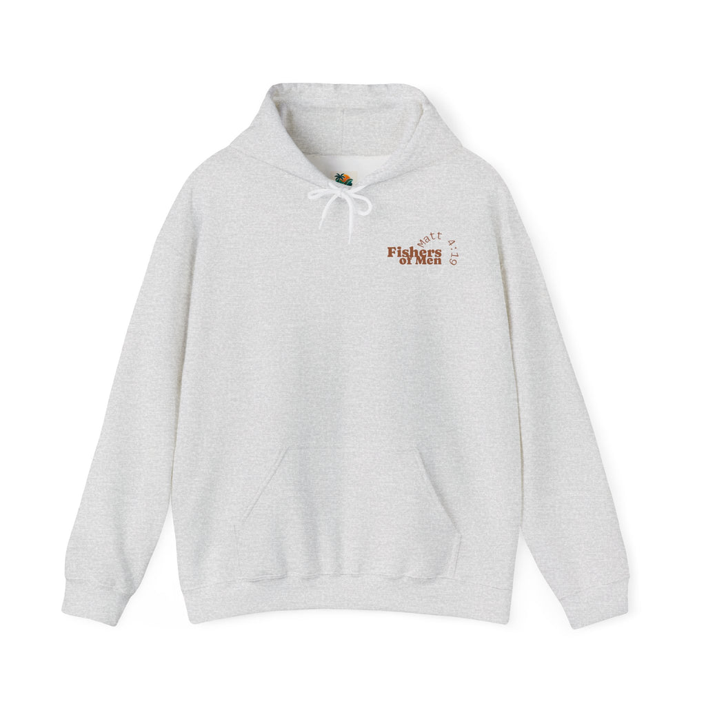 Fisher of Men Shaka Fishhook Hoodie by Printify