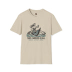 She Carries Us All T-Shirt — Inspirational Women's Support Tee by Printify