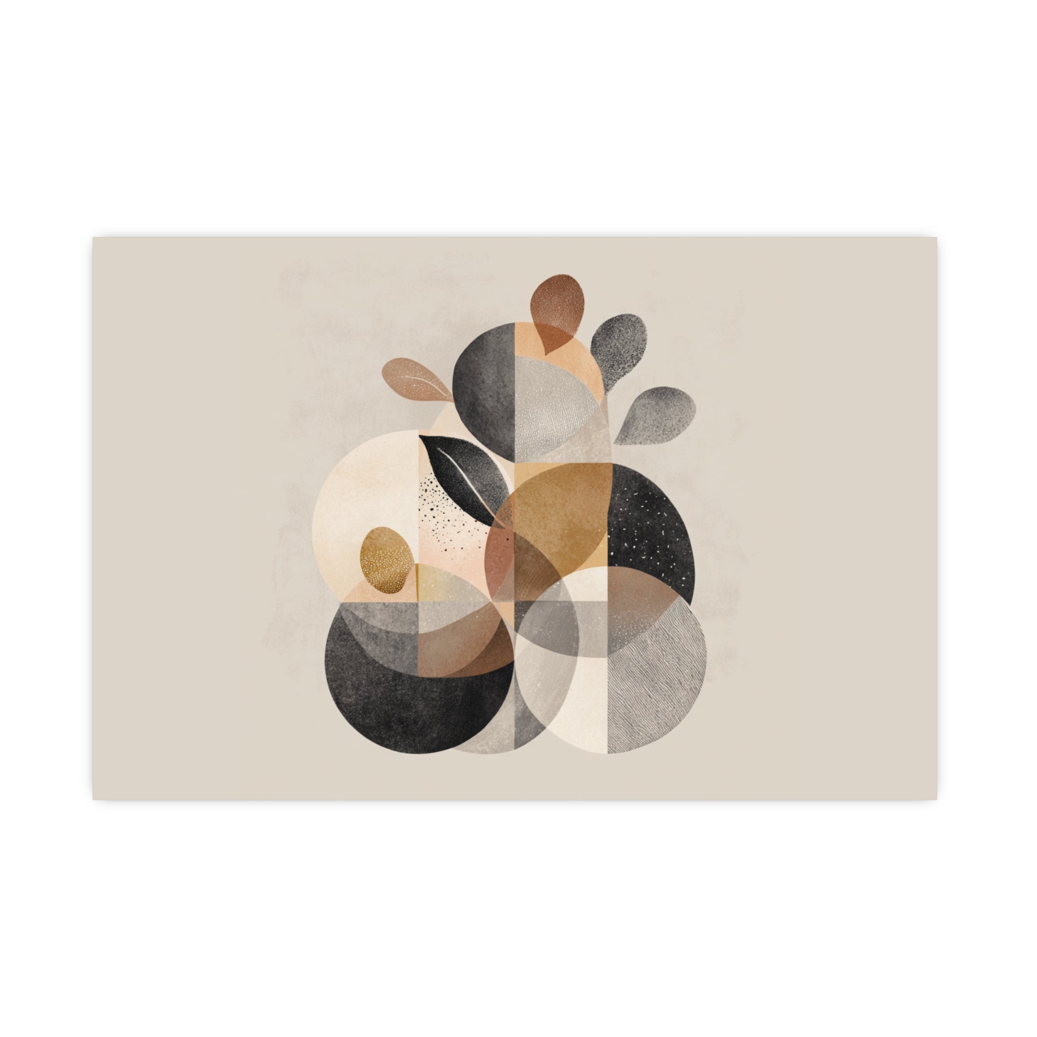 Abstract Wall Art Print Neutral Poster