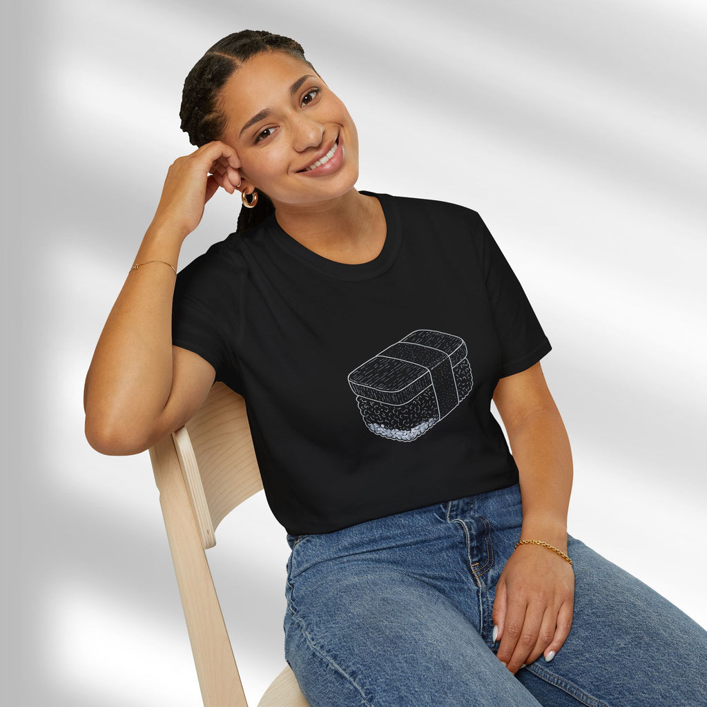 Spam Musubi Hawaii T-Shirt Retro Island Food Tee