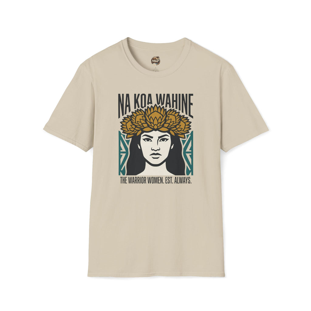 Na Koa Wahine T-Shirt — Hawaiian Women Warriors Tee by Printify