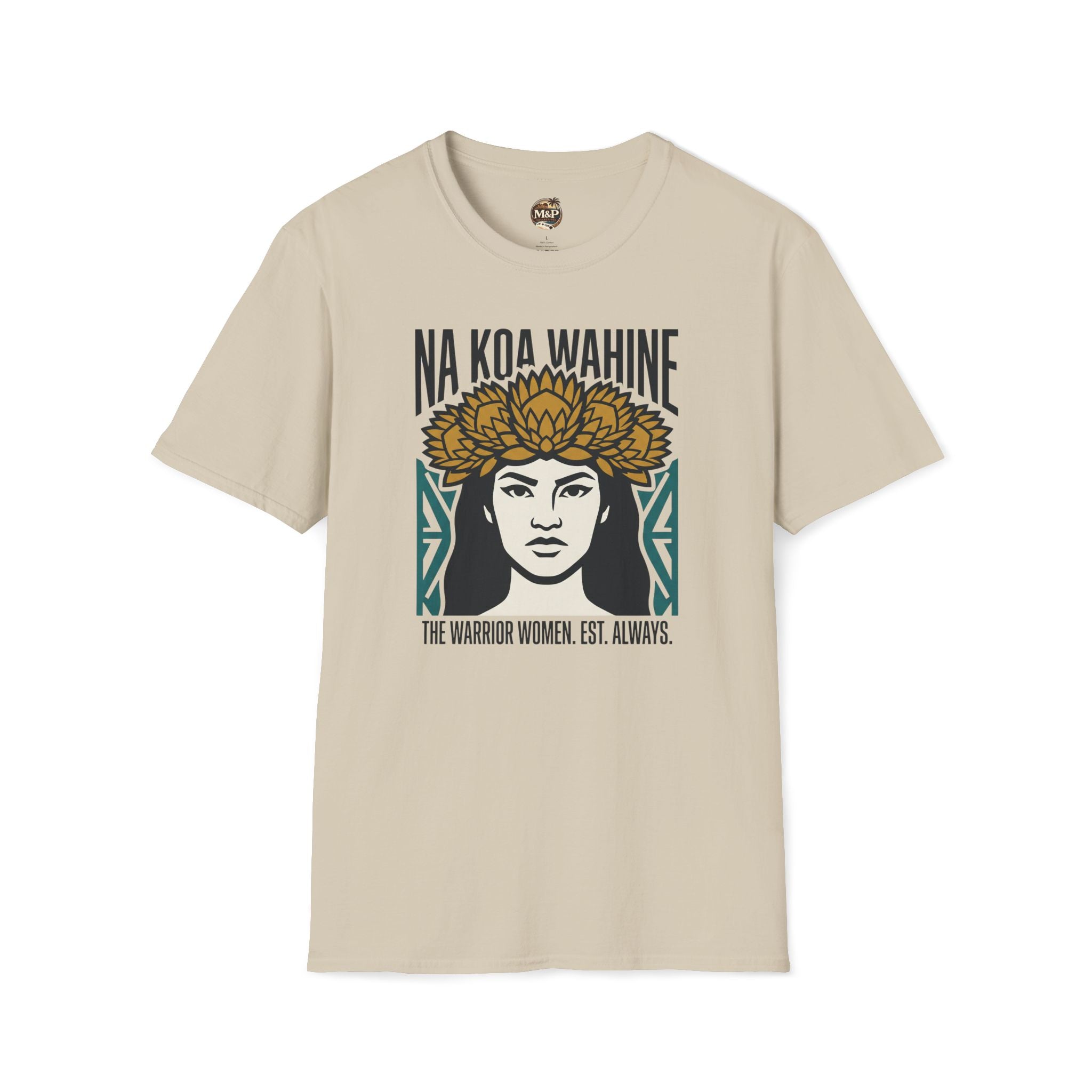 Na Koa Wahine T-Shirt — Hawaiian Women Warriors Tee by Printify