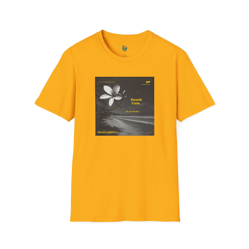 Beach Surveillance Camera T-Shirt by Printify
