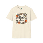 Aloha Aina with Flowers Love of the Land Unisex T-Shirt