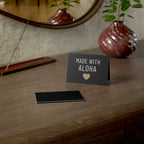 Made with Aloha Greeting Card | Folded Note Card with Heart by Printify