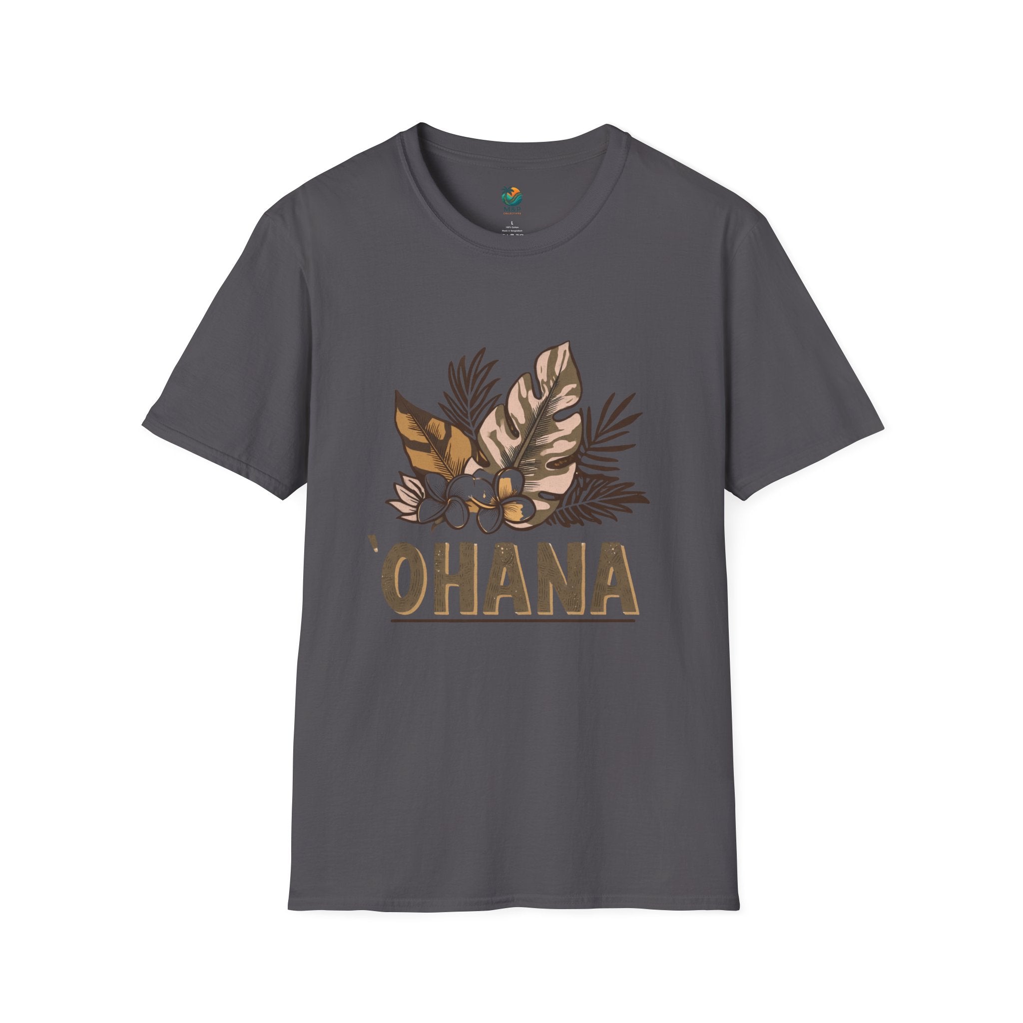 `Ohana Blue on Black T-Shirt