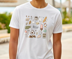 Pieces of Paradise T-Shirt by Printify