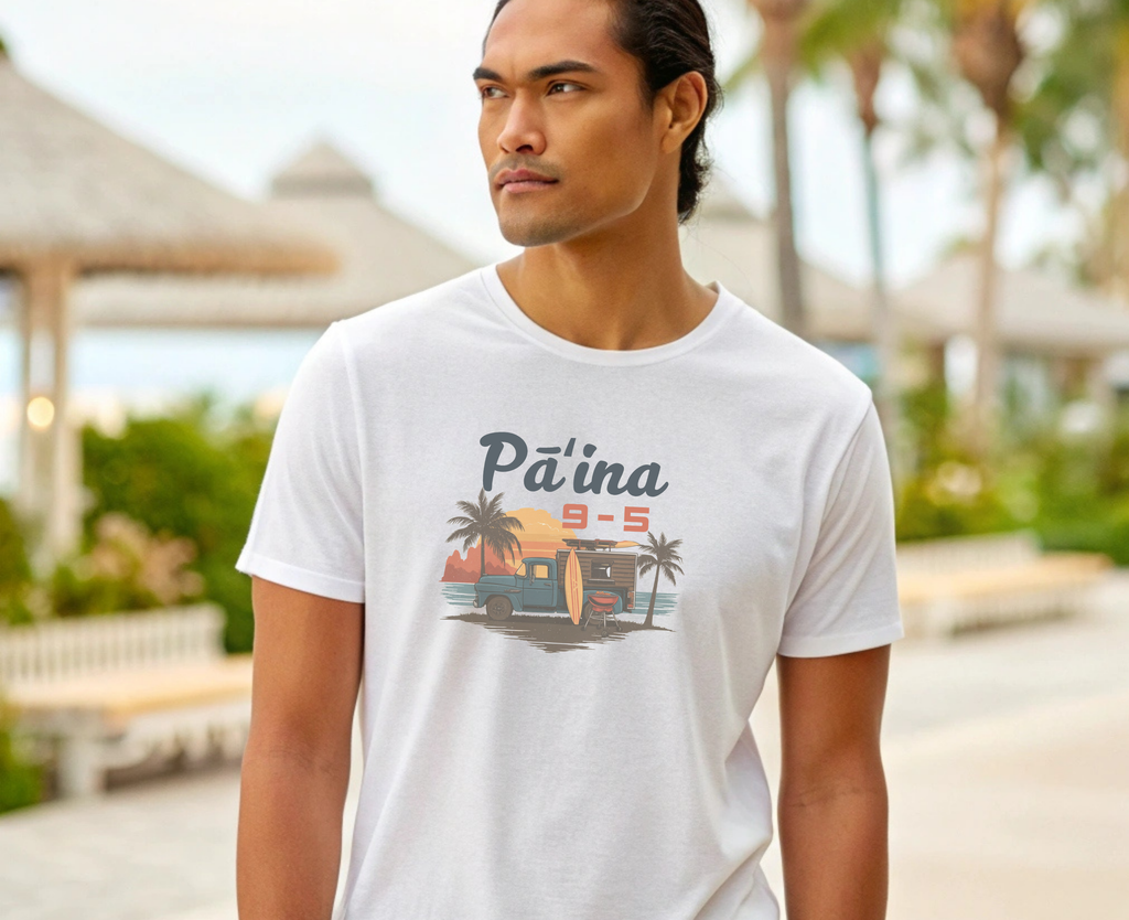 Pāʻina 9 to 5 Unisex T-Shirt by Printify