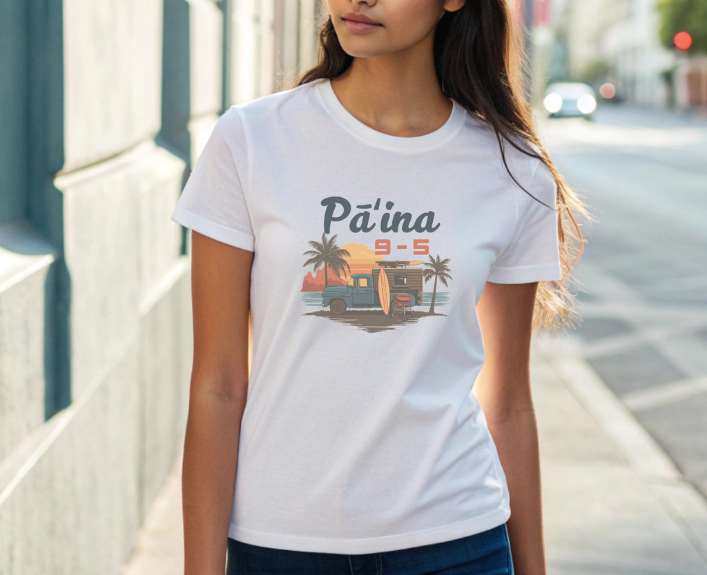 Pāʻina 9 to 5 Unisex T-Shirt by Printify