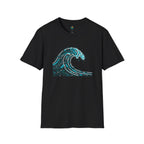 Constellation Wave T-Shirt by Printify