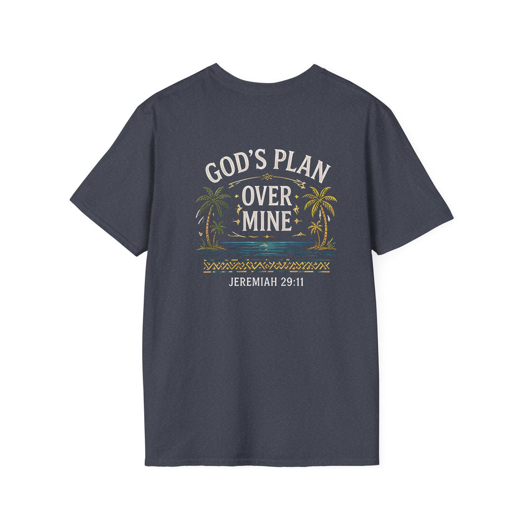 God's Plan Over Mine Jeremiah 29:13 Class of 2026 T-Shirt by Printify