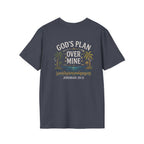 God's Plan Over Mine Jeremiah 29:13 Class of 2026 T-Shirt by Printify