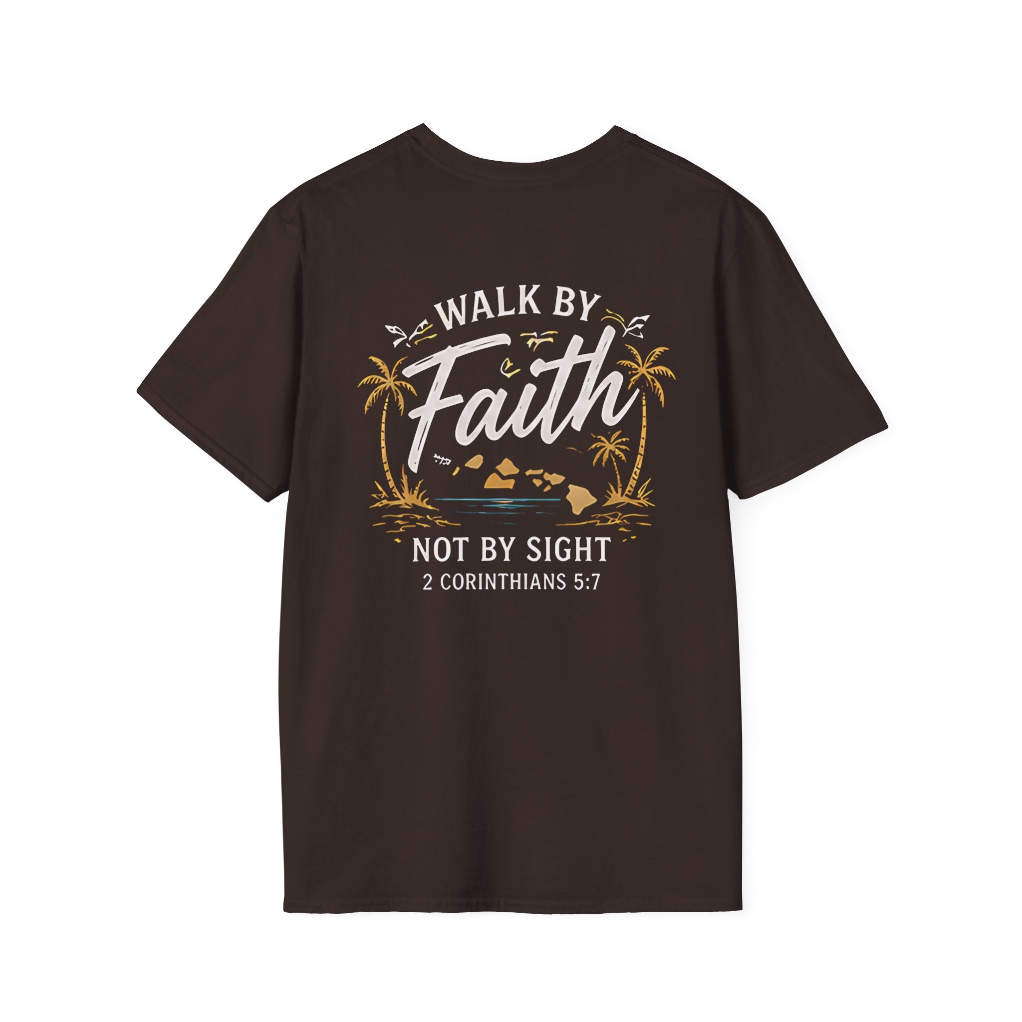 Walk by Faith Not by Sight 2 Corinthians 5:7 Class of 2026 T-Shirt by Printify