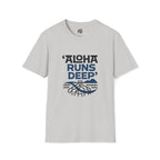 Aloha Runs Deep T-Shirt — Hawaiian Surf Vibe Tee by Printify
