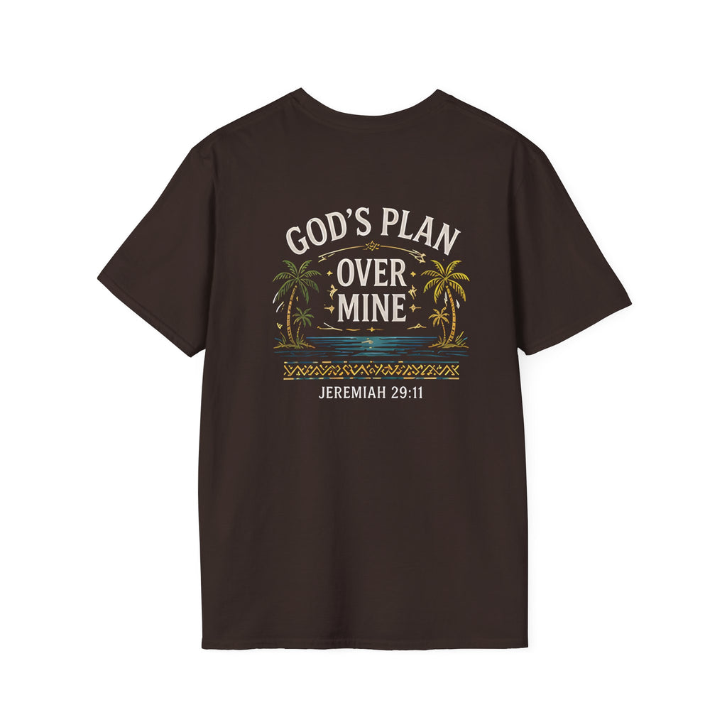 God's Plan Over Mine Jeremiah 29:13 Class of 2026 T-Shirt by Printify