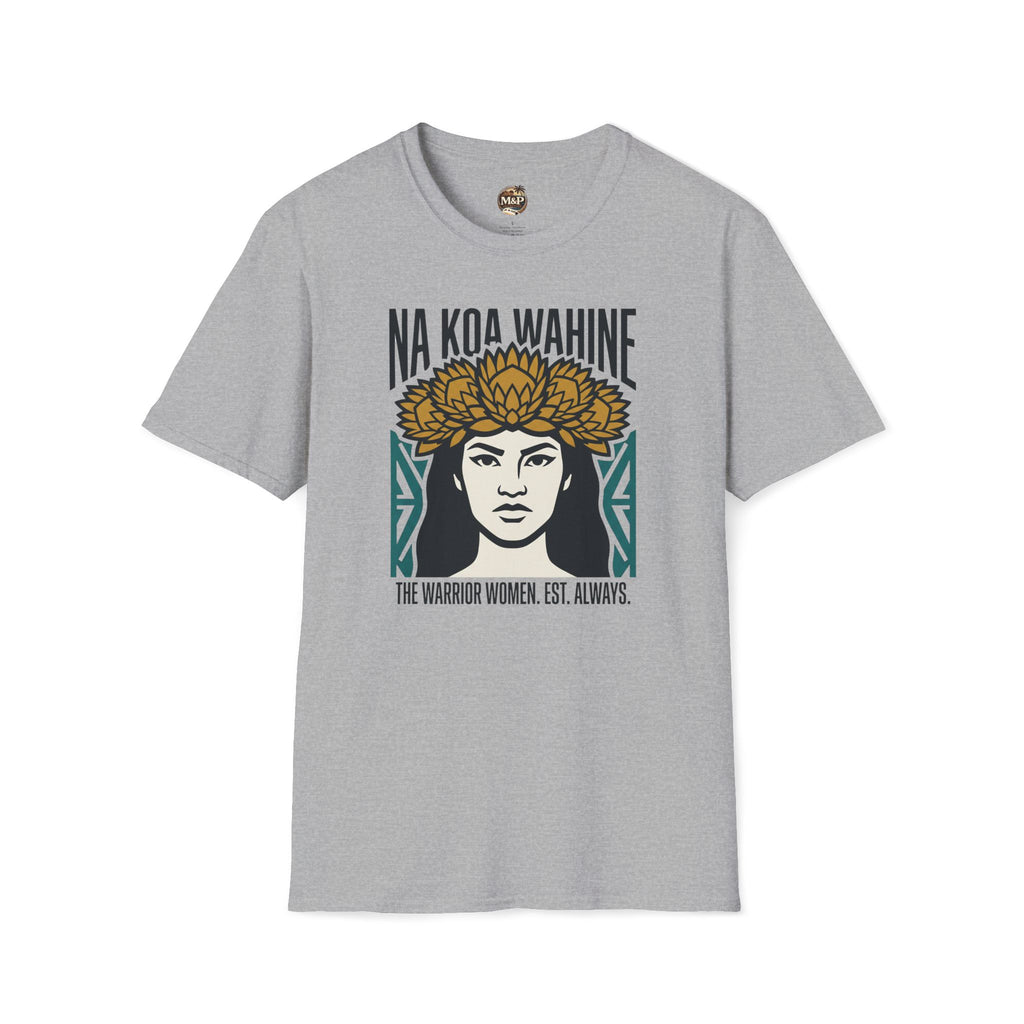 Na Koa Wahine T-Shirt — Hawaiian Women Warriors Tee by Printify