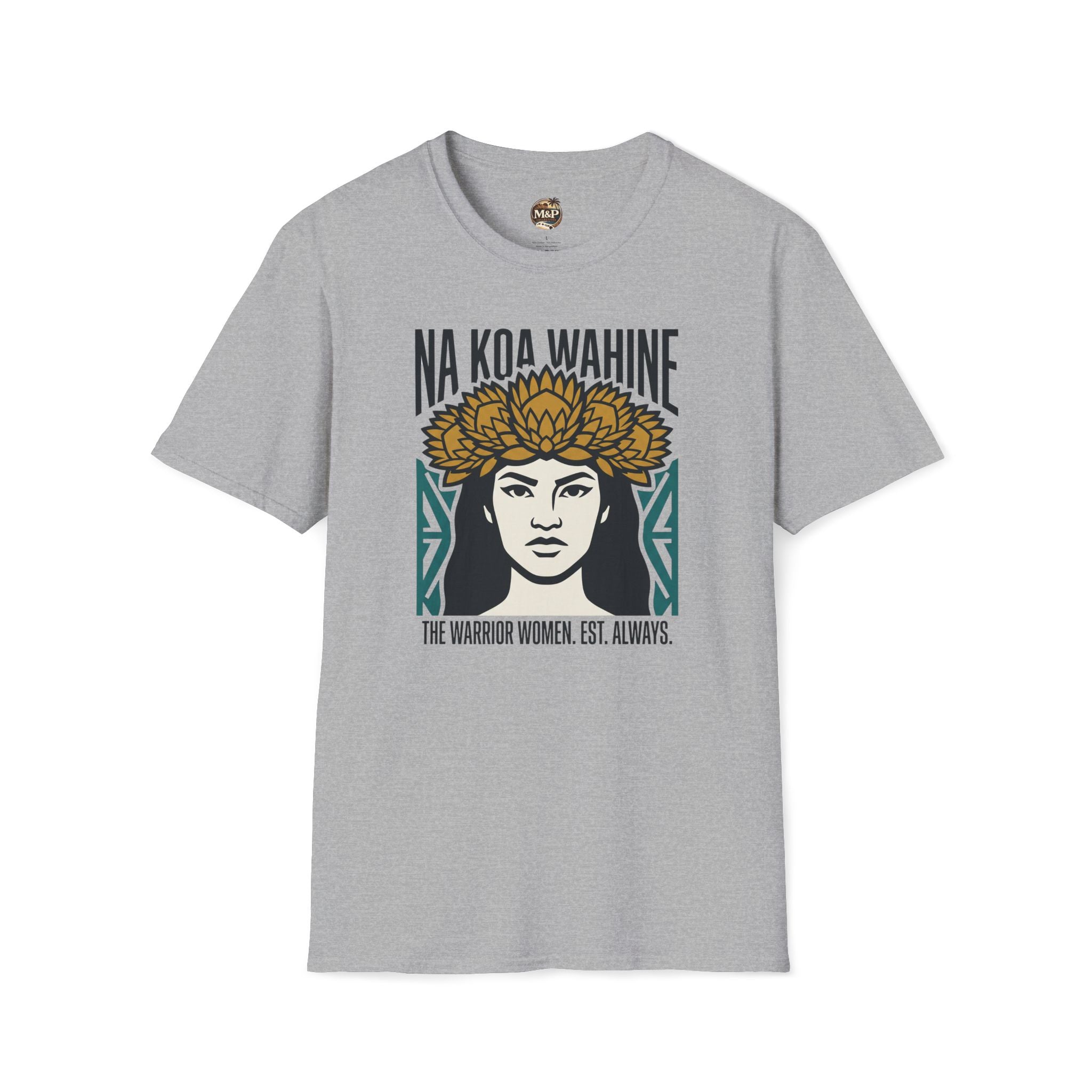 Na Koa Wahine T-Shirt — Hawaiian Women Warriors Tee by Printify