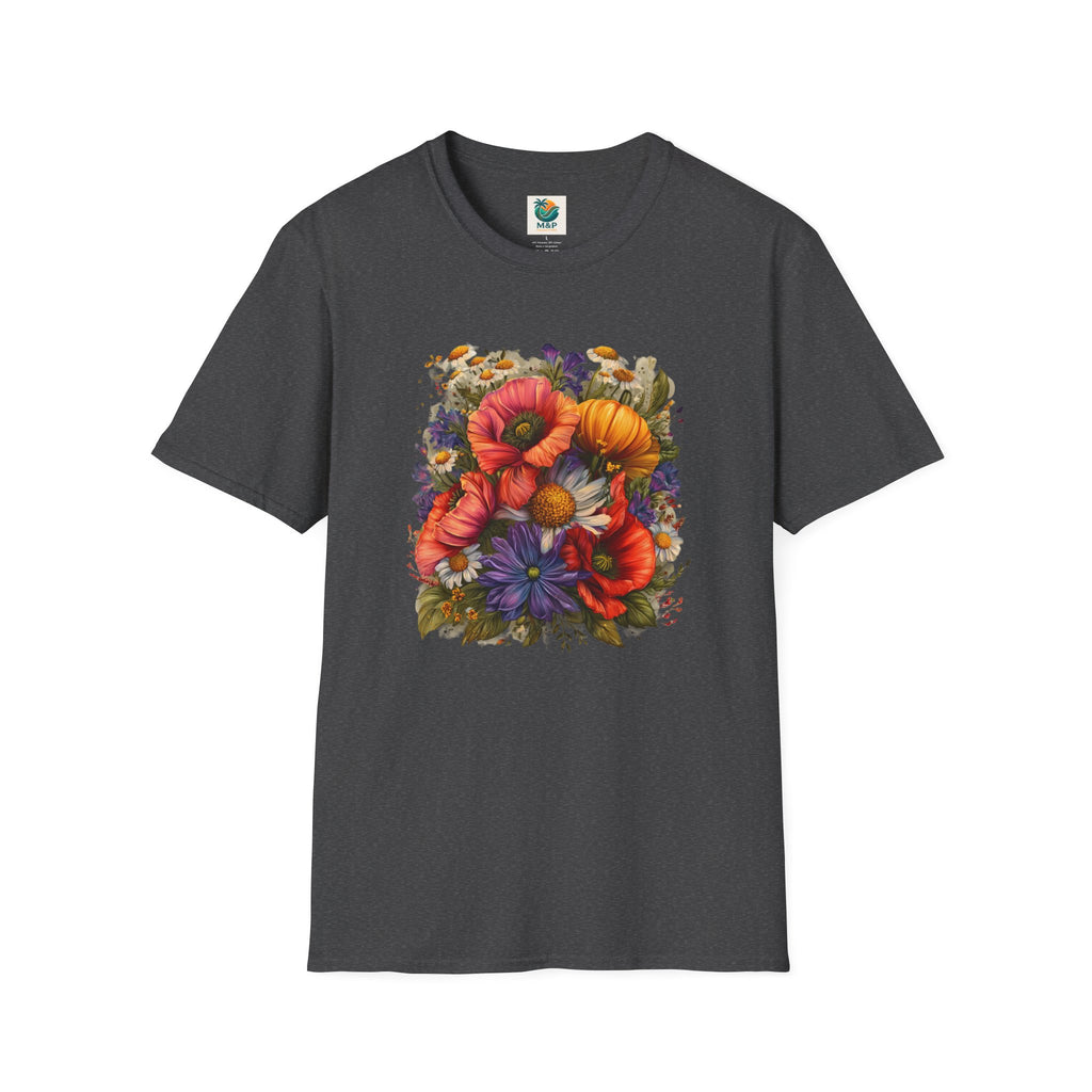 Floral Tee Unisex T-Shirt by Printify