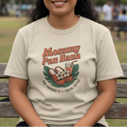 Mommy Pau Hana T-Shirt — Hawaiian Relaxation Tee for Moms by Printify