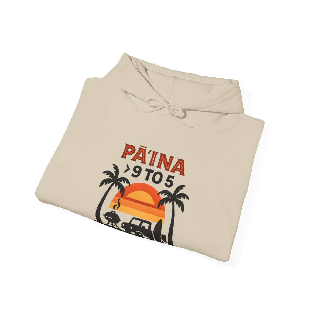Pā`ina Hawaii Beach Hoodie by Printify