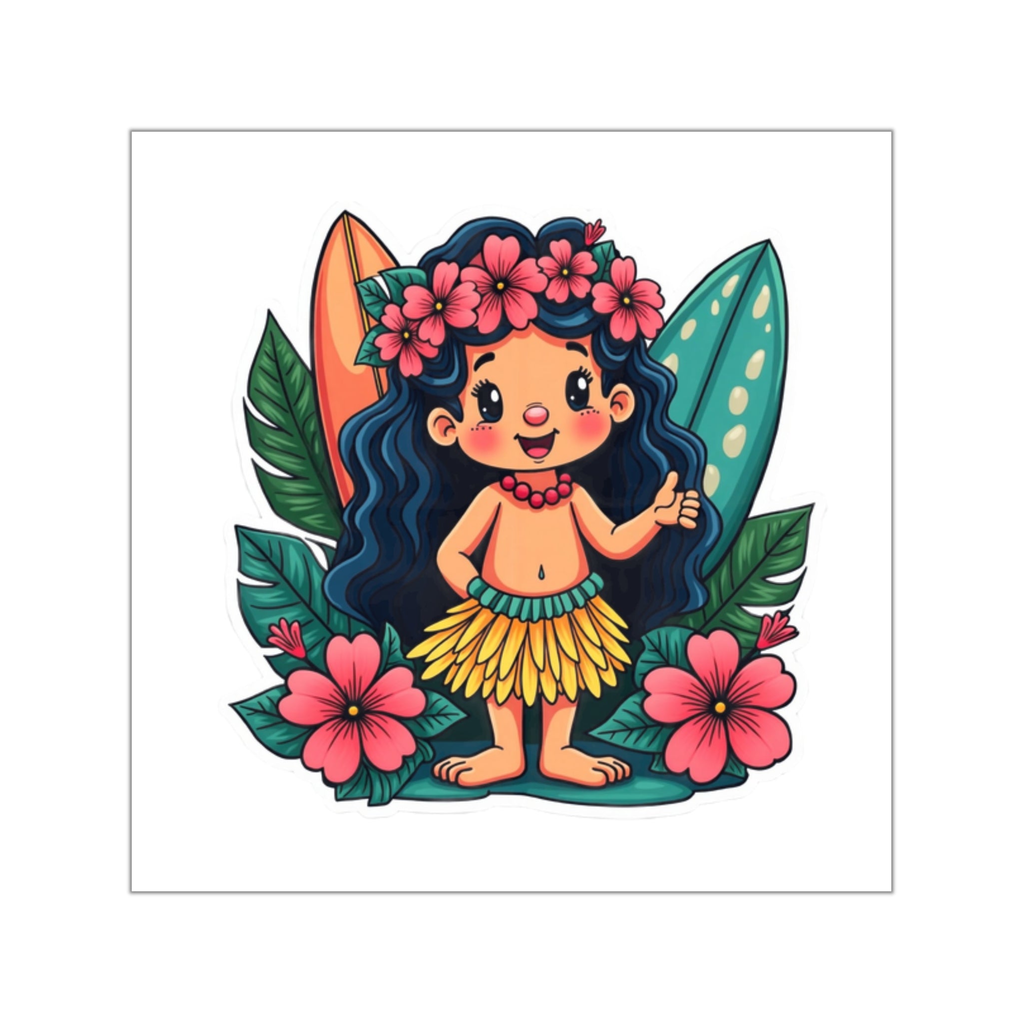 Hawaii Child Sticker