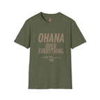 Ohana Over Everything T-Shirt | Family Motto Tee by Printify