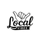 Local Vibes shaka hand Sticker | Kiss-Cut Vinyl Decal by Printify