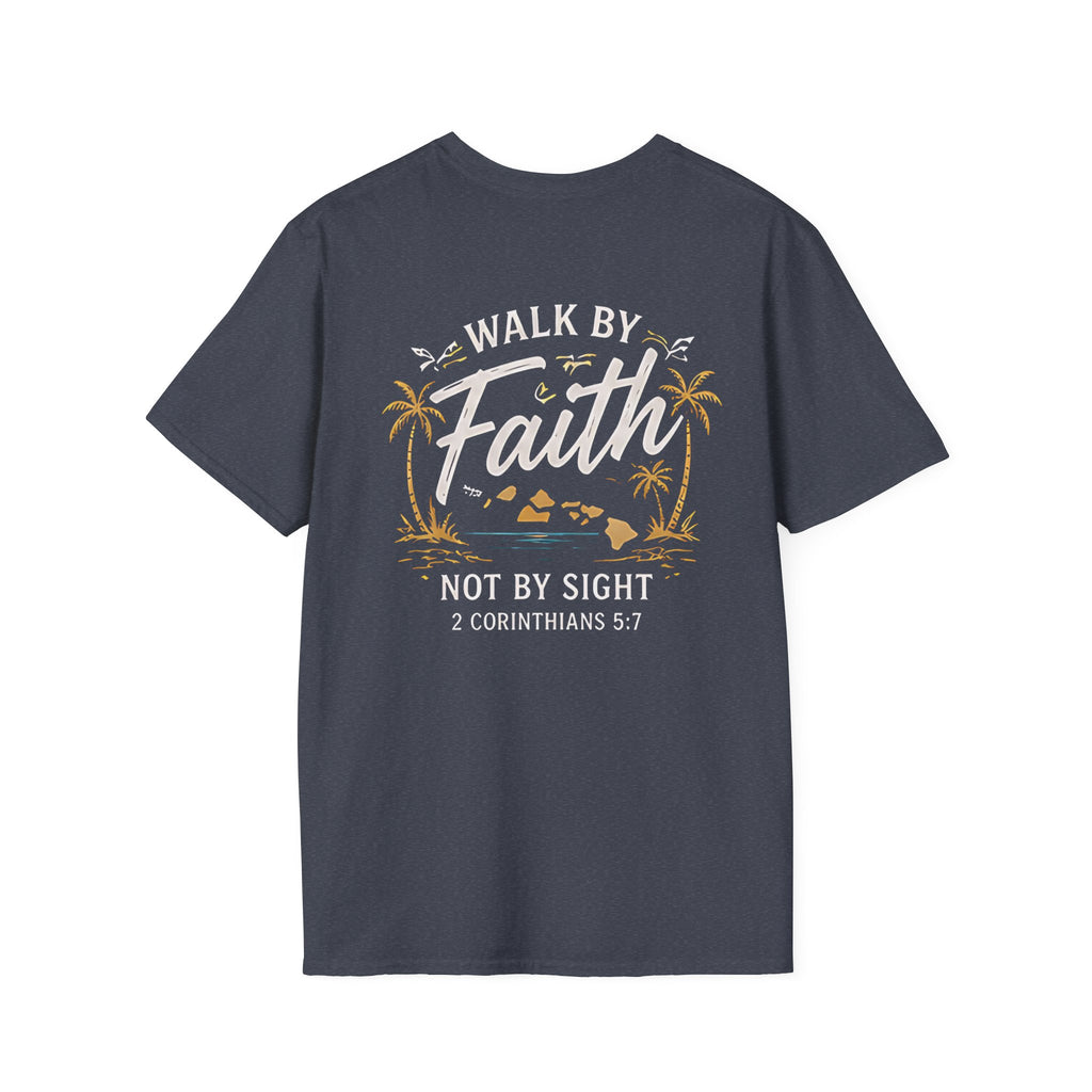 Walk by Faith Not by Sight 2 Corinthians 5:7 Class of 2026 T-Shirt by Printify