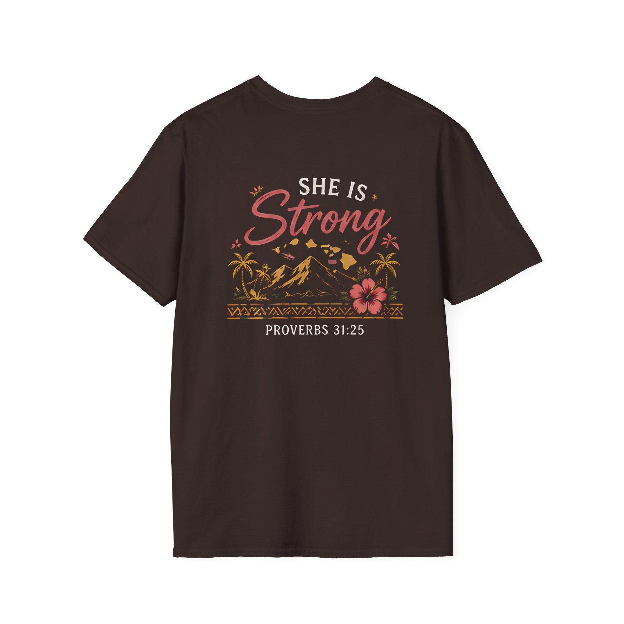 She is Strong Proverbs 31:25 Class of 2026 T-Shirt by Printify