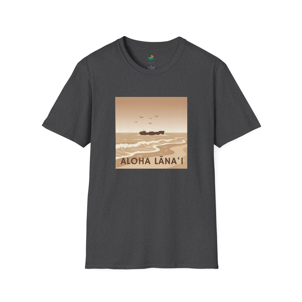 Aloha Lānaʻi Shipwreck Unisex T-Shirt by Printify