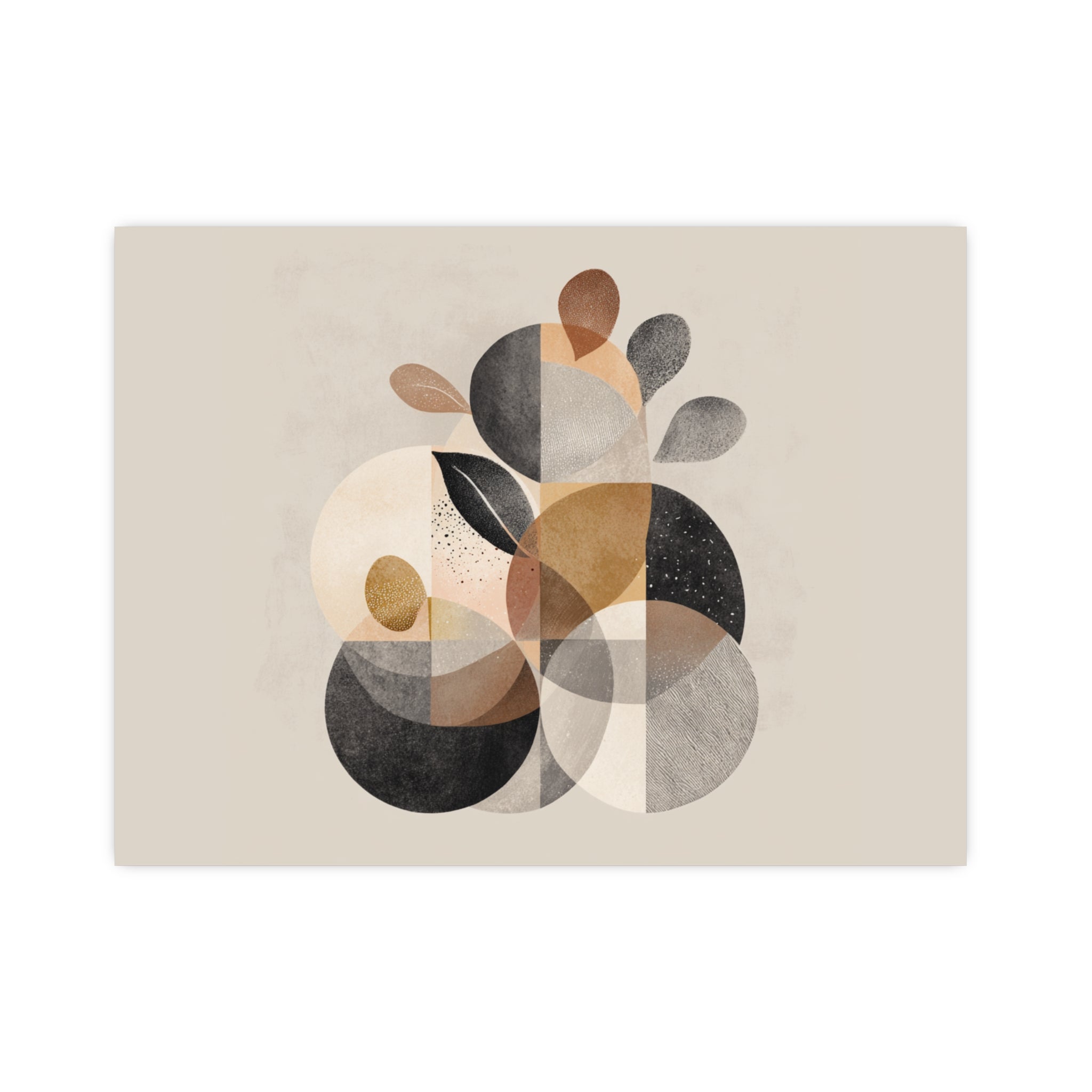 Abstract Wall Art Print Neutral Poster