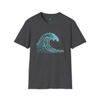 Constellation Wave T-Shirt by Printify