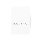 “You my favorite, even when you eating the last spam musubi.” Hawaii Single Valentines Day Card