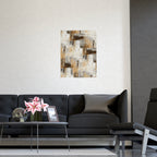 Abstract Wall Art Print Neutral Poster Pattern