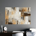Abstract Wall Art Print Neutral Poster Pattern