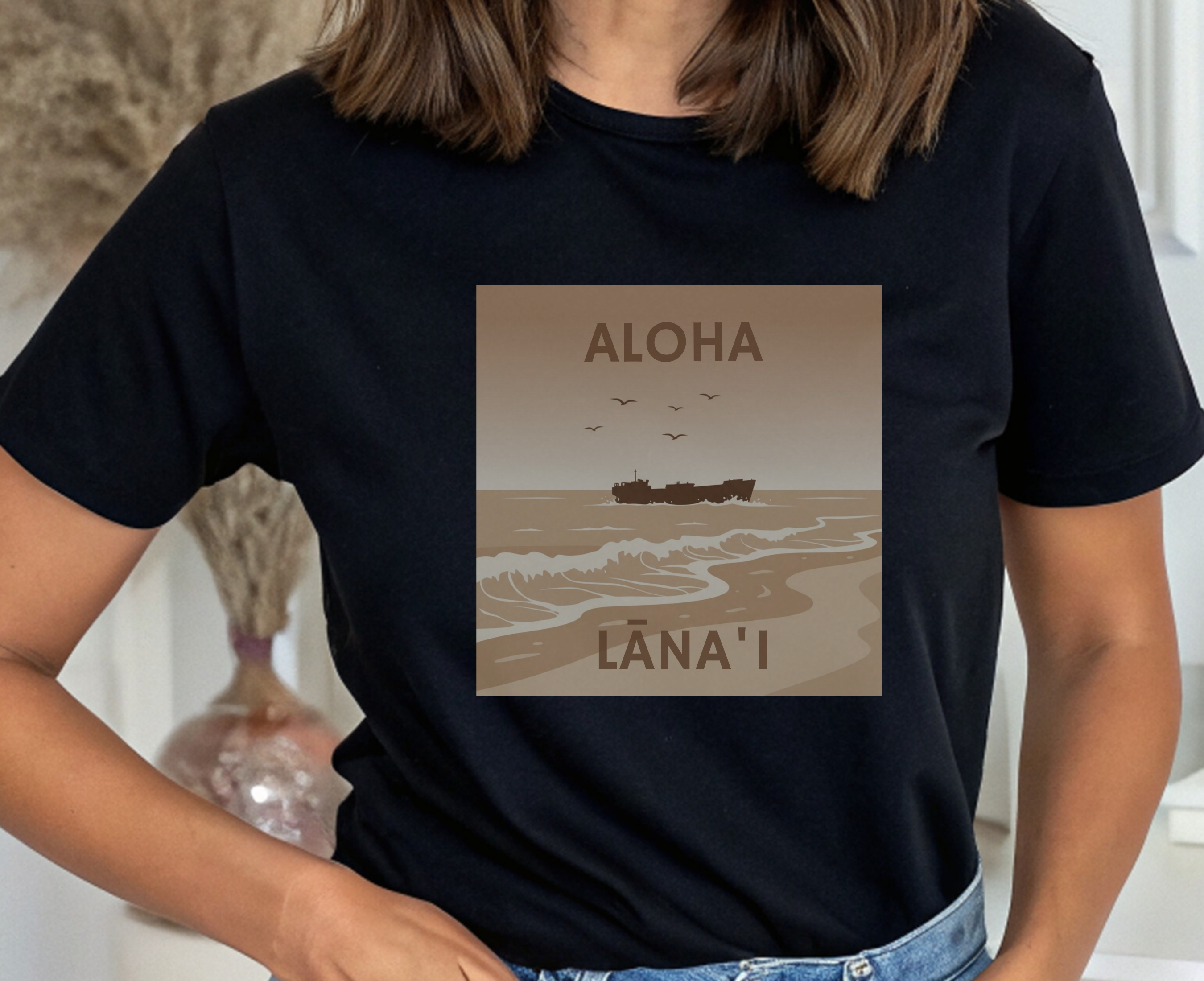 Aloha Lānaʻi Shipwreck Unisex T-Shirt