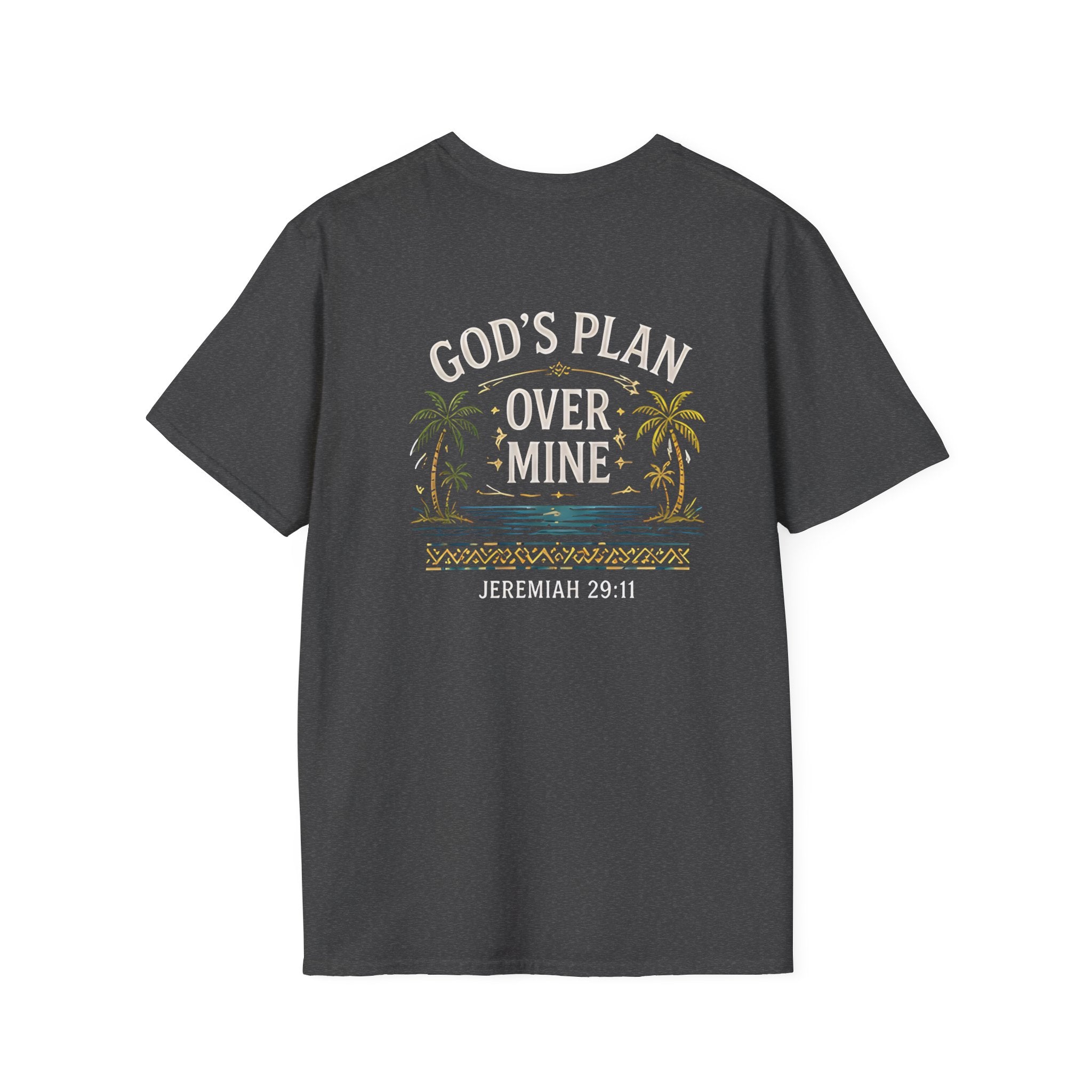 God's Plan Over Mine Jeremiah 29:13 Class of 2026 T-Shirt by Printify