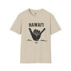 Hawaii Shaka Hand T-Shirt Island Aloha Graphic Tee by Printify