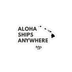 Aloha Ships Anywhere Sticker | Die-Cut Transparent Outdoor Sticker by Printify