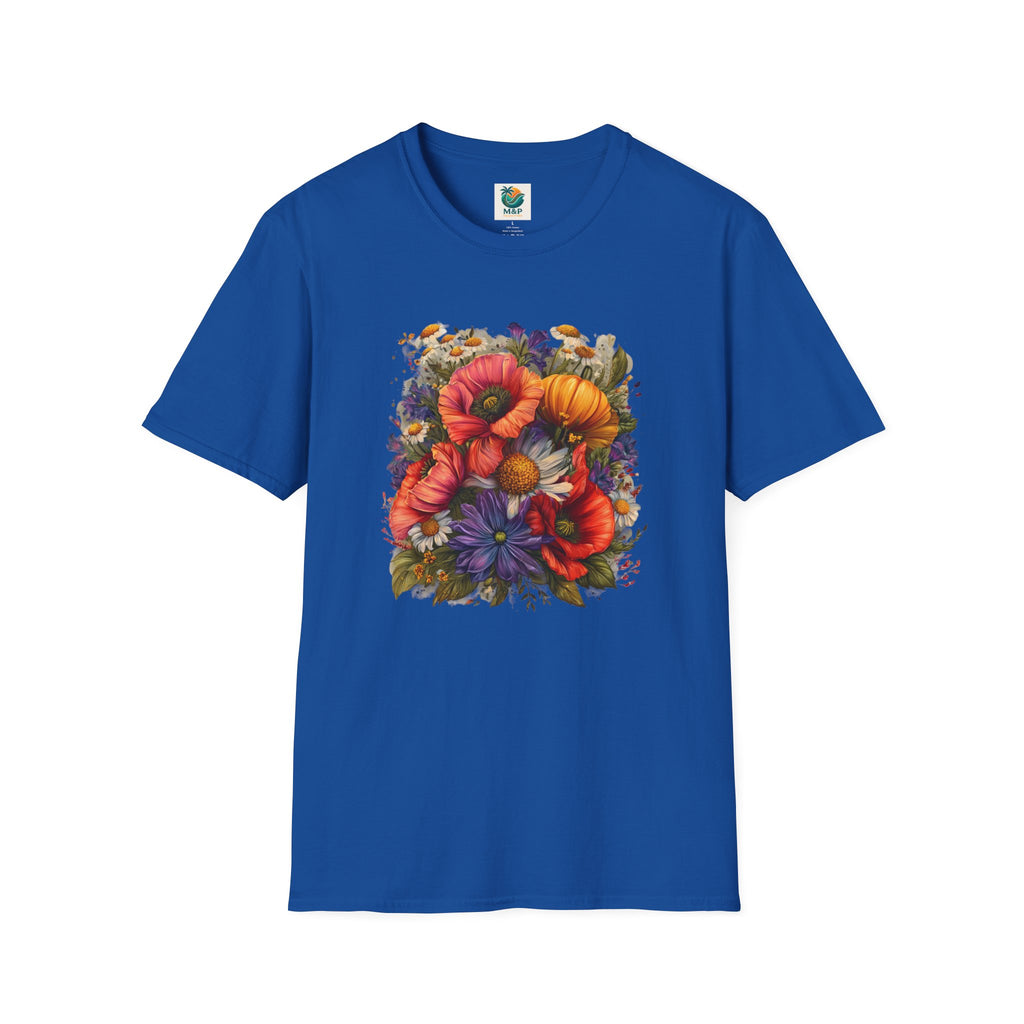 Floral Tee Unisex T-Shirt by Printify