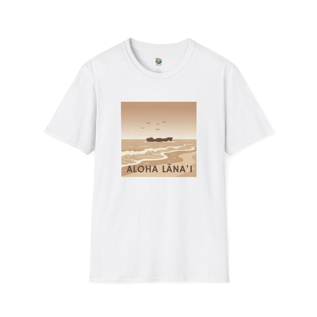 Aloha Lānaʻi Shipwreck Unisex T-Shirt by Printify