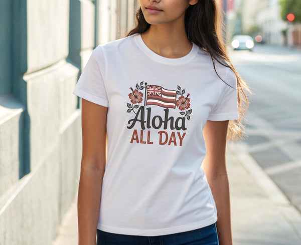 Aloha All Day T-Shirt – M&P Collectives