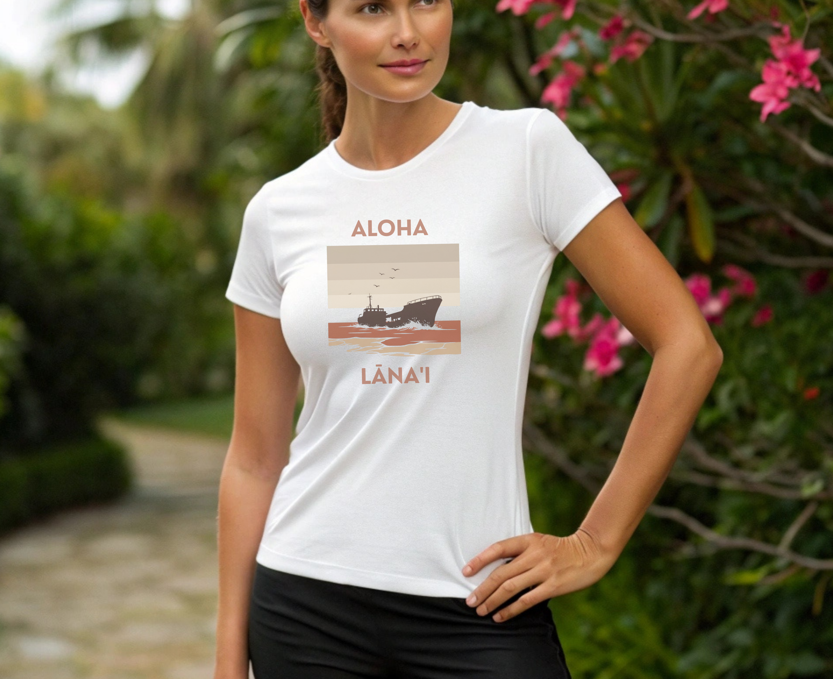 Aloha Lānaʻi Shipwreck Beach T-Shirt