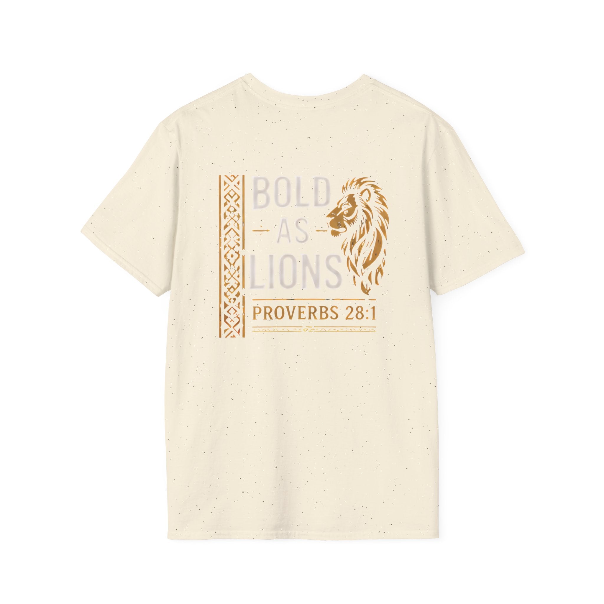 Bold as Lions Proverbs 28:1 Class of 2026 T-Shirt by Printify