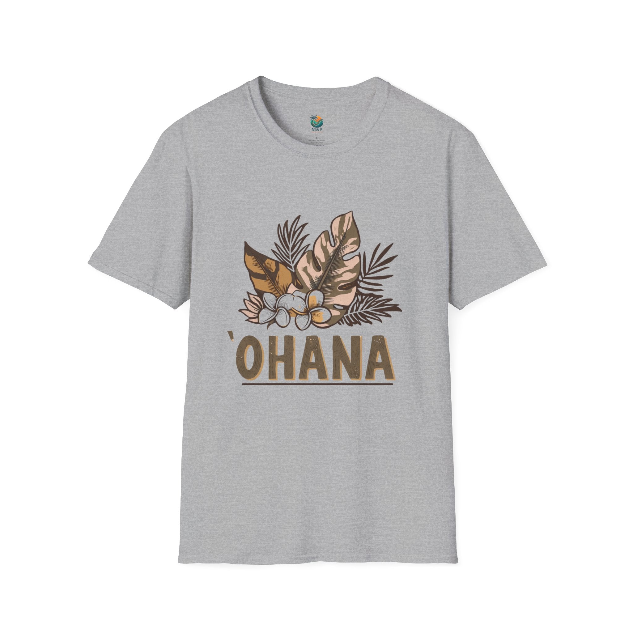 `Ohana Blue on Black T-Shirt