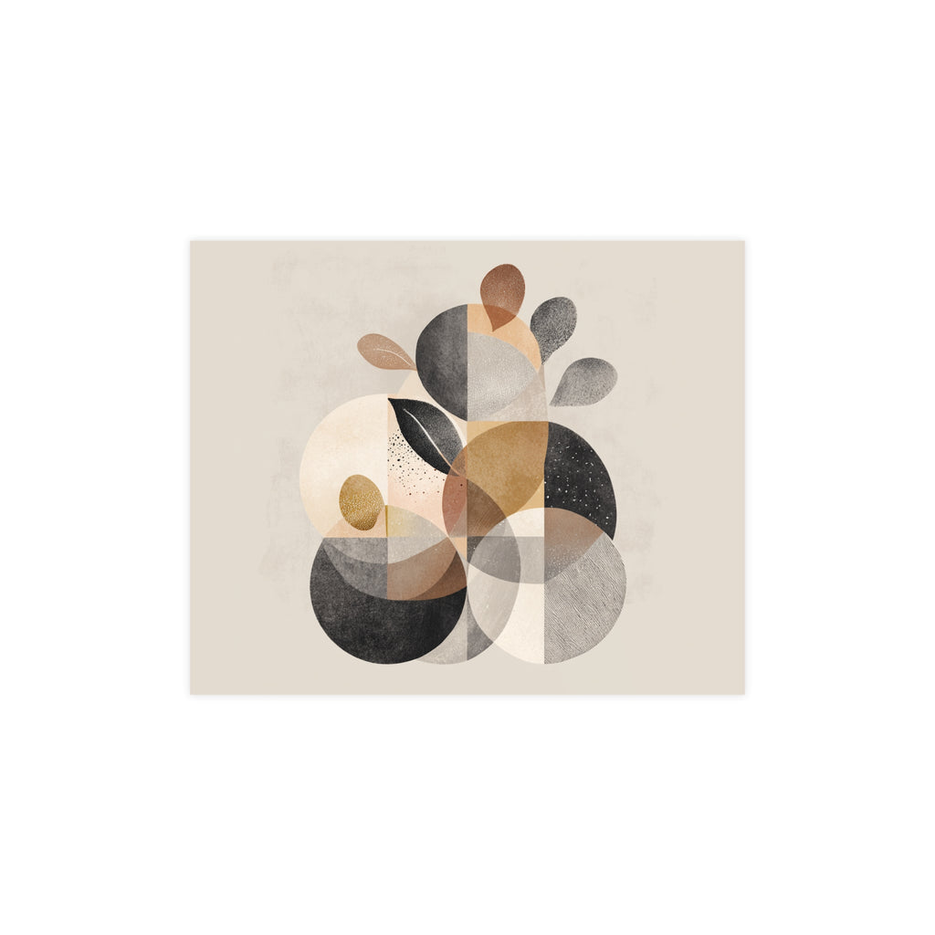 Abstract Wall Art Print Neutral Poster