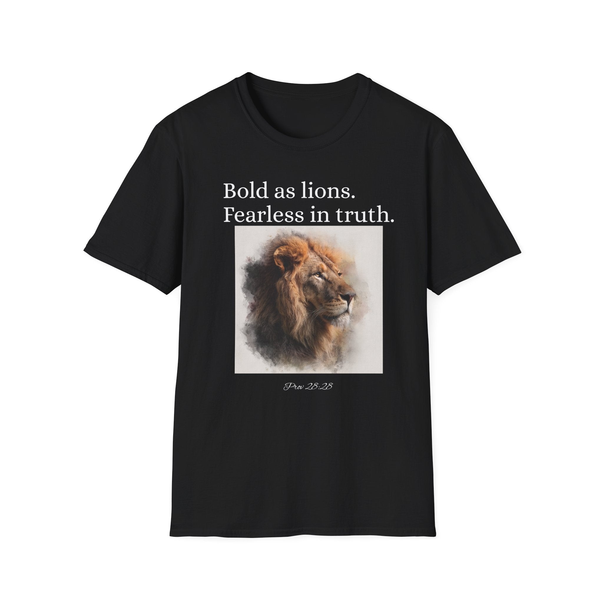 Bold as Lions Fearless in Truth Unisex T-Shirt