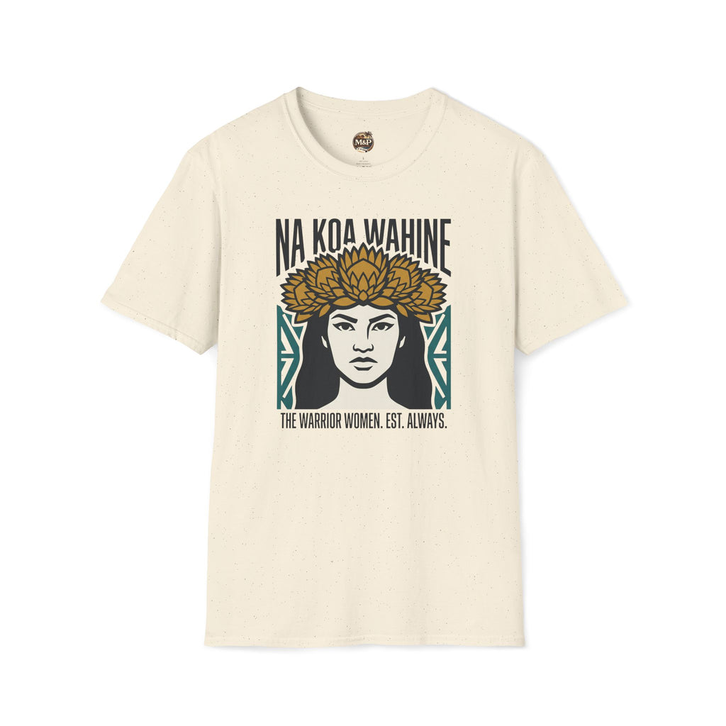 Na Koa Wahine T-Shirt — Hawaiian Women Warriors Tee by Printify
