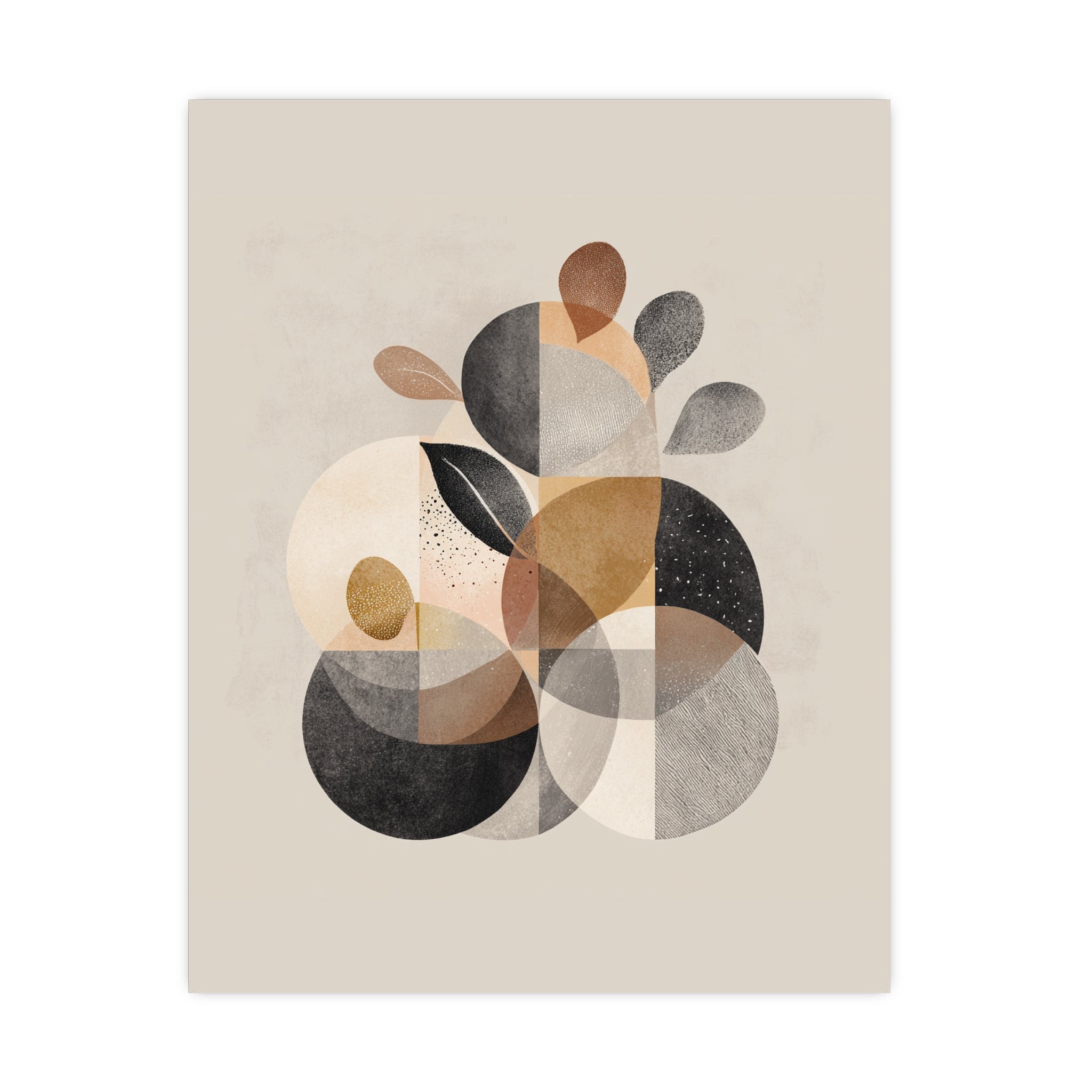 Abstract Wall Art Print Neutral Poster