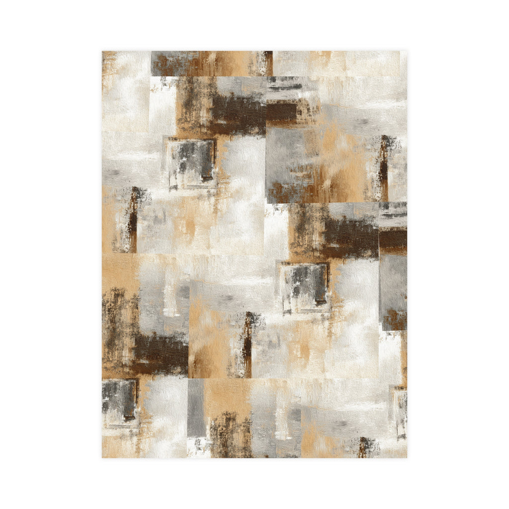 Abstract Wall Art Print Neutral Poster Pattern